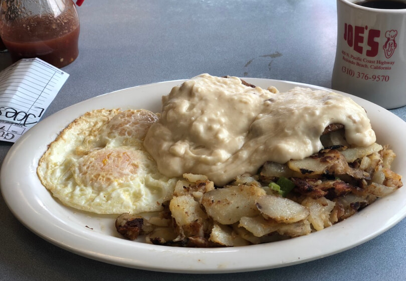 レドンドビーチ周辺のおすすめ朝食・ランチのEAT AT JOE'Sの朝食