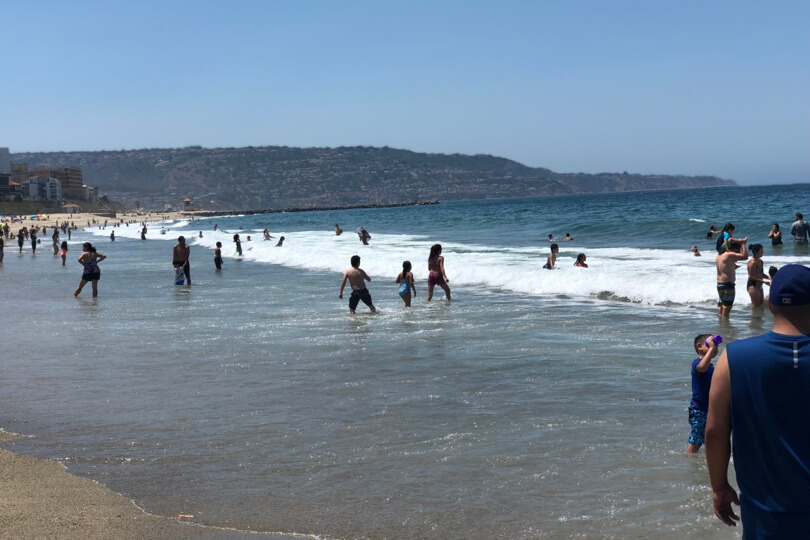 レドンドビーチの人々-1