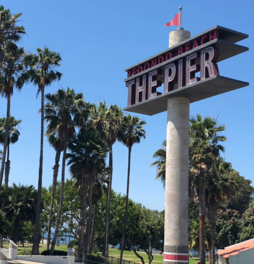 レドンドビーチのピアー(桟橋)